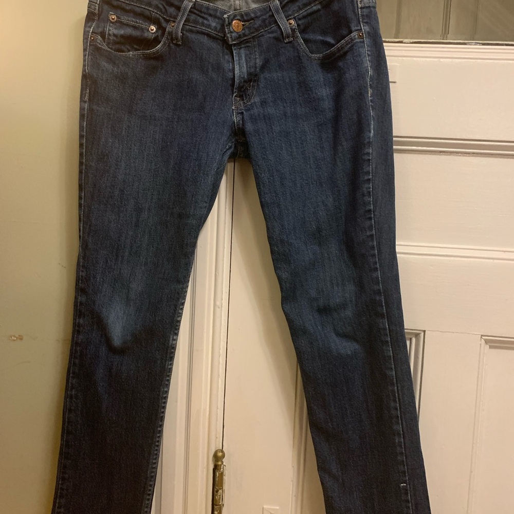 Levi's Dark Blue Straight Leg Jeans